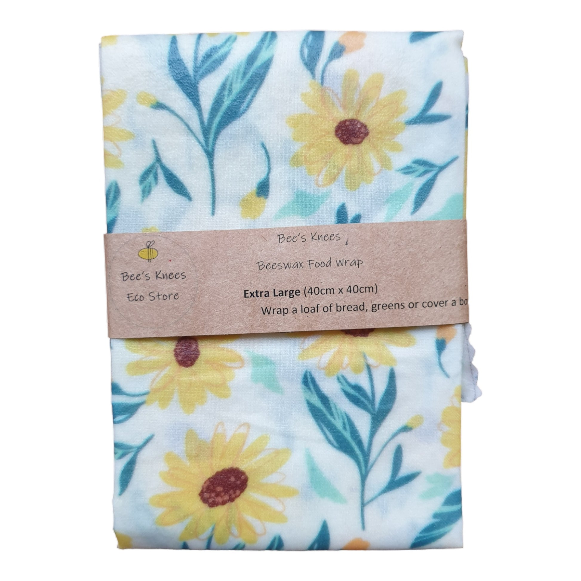 Dainty Daisy Bread Wrapt Extra Large – beewrapt