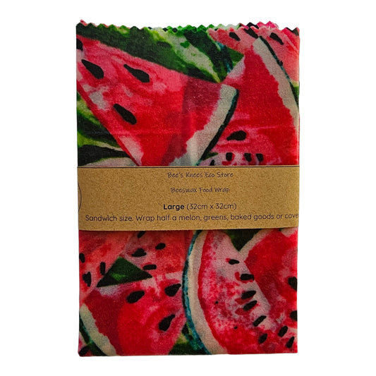 Large Beeswax Wrap - Watermelon