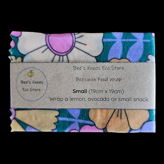 Small Beeswax Wrap - Vintage Flower