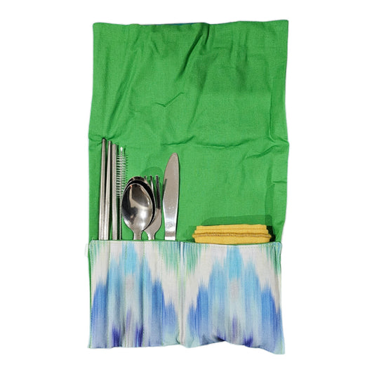 Cutlery Sets - Zero Waste Utensil Kit - Travel Utensils - Camping Cutlery:  Canvas