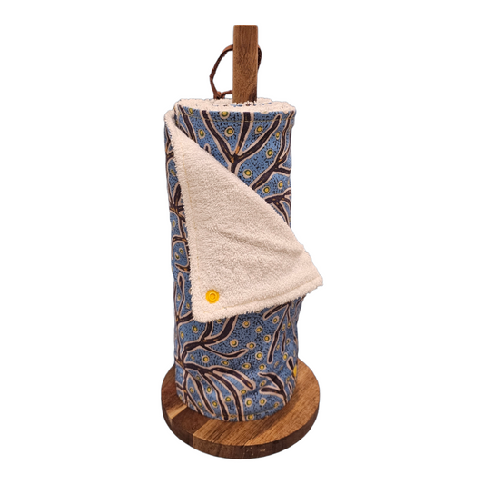 Unpaper towel 100% cotton, reusable paper towel, zero waste, paperless towel - Warlu Seed Dreaming